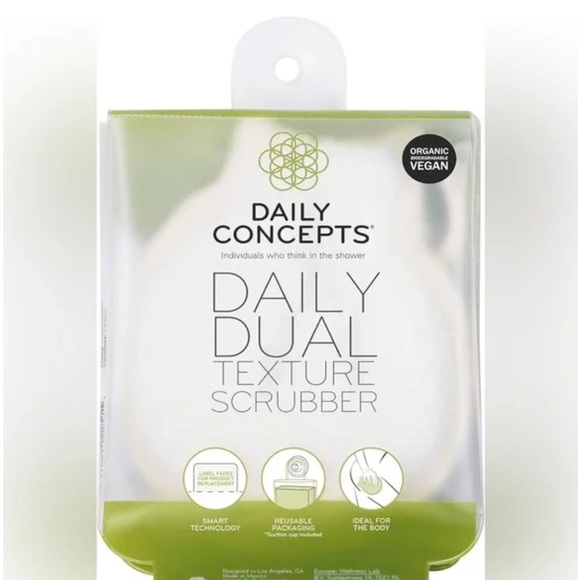 Daily Concepts Daily Dual Texture Scrubber NIP - Picture 4 of 6